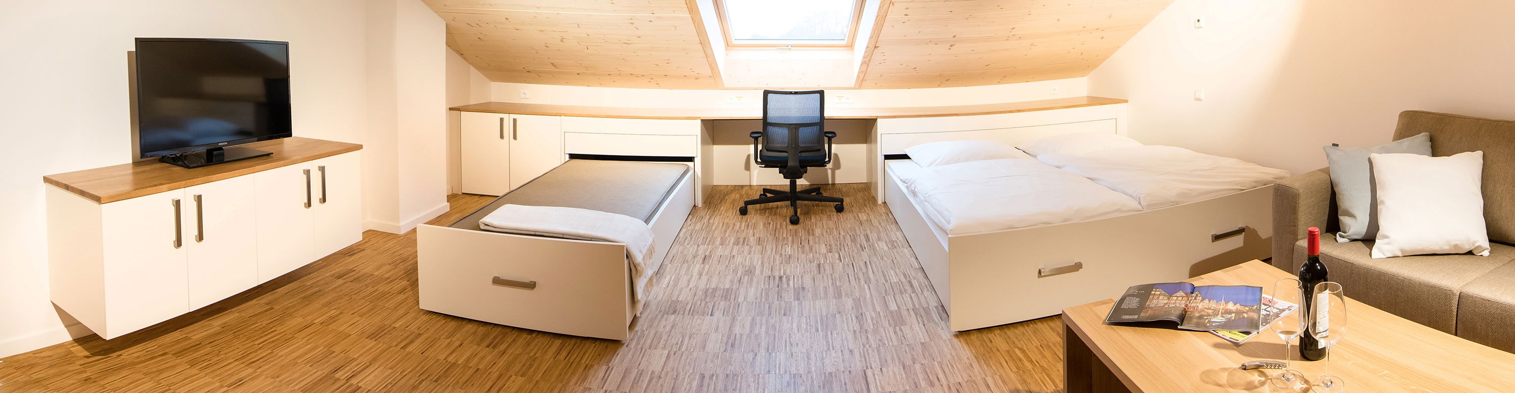 Innenansicht Maisonette-Apartment